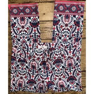 Ann Taylor Women Sz 2 Marisa The Riviera Paisley Print Floral Pants NWOT
